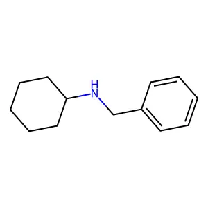 Benzenemethanamine, N-cyclohexyl- structure