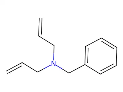 N-Allyl-N-benzylprop-2-en-1-amine structure