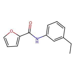 N-(3-ethylphenyl)furan-2-carboxamide structure