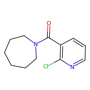 Azepan-1-yl(2-chloropyridin-3-yl)methanone structure