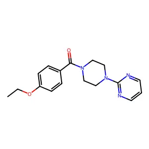 2-[4-(4-Ethoxybenzoyl)-1-piperazinyl]pyrimidine structure