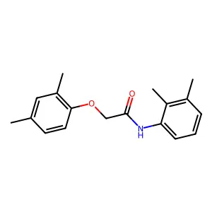 2-(2,4-dimethylphenoxy)-N-(2,3-dimethylphenyl)acetamide structure