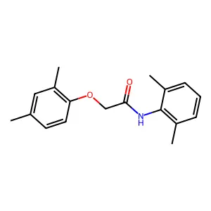 2-(2,4-dimethylphenoxy)-N-(2,6-dimethylphenyl)acetamide structure