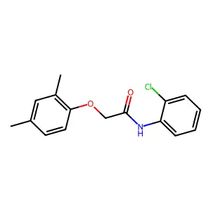 N-(2-chlorophenyl)-2-(2,4-dimethylphenoxy)acetamide structure