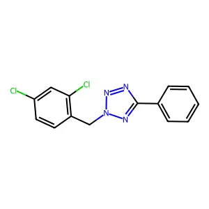 2-(2,4-Dichloro-benzyl)-5-phenyl-2H-tetrazole structure