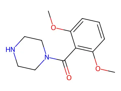 (2,6-Dimethoxy-phenyl)-piperazin-1-yl-methanone structure