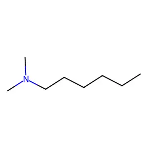 N,N-二甲基己胺 structure