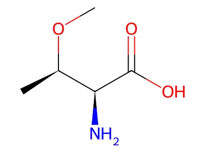 O-Methylthreonine structure