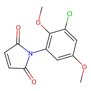 1-(3-Chloro-2,5-dimethoxyphenyl)-1H-pyrrole-2,5-dione structure