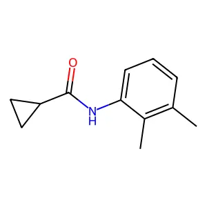 N-(2,3-dimethylphenyl)cyclopropanecarboxamide structure