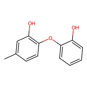 2-(2-Hydroxyphenoxy)-5-methylphenol structure