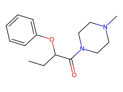 1-(4-Methylpiperazin-1-yl)-2-phenoxybutan-1-one structure