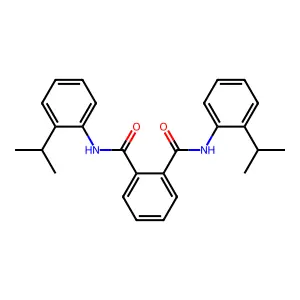 1-N,2-N-bis(2-propan-2-ylphenyl)benzene-1,2-dicarboxamide structure