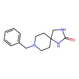 8-Benzyl-1,3,8-triazaspiro[4.5]decan-2-one structure