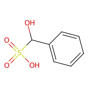 Hydroxy(phenyl)methanesulfonic acid structure