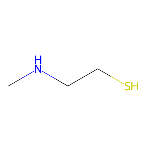 Ethanethiol, 2-(methylamino)- structure