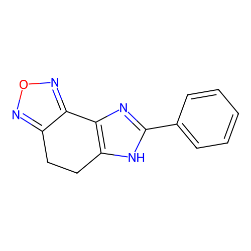 7-phenyl-5,6-dihydro-4H-imidazo[4,5-e][2,1,3]benzoxadiazole structure