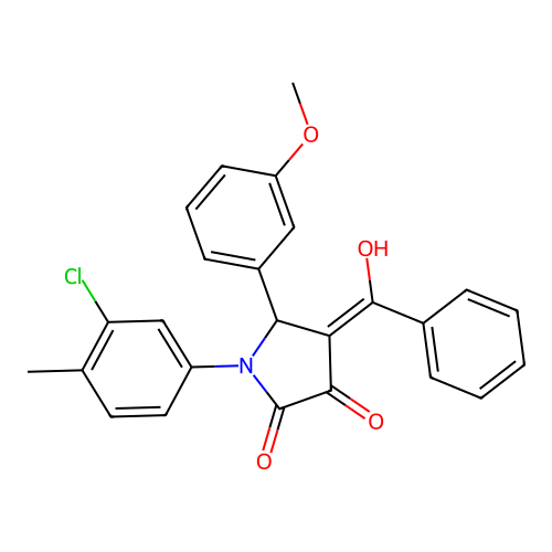 C25H20ClNO4 structure