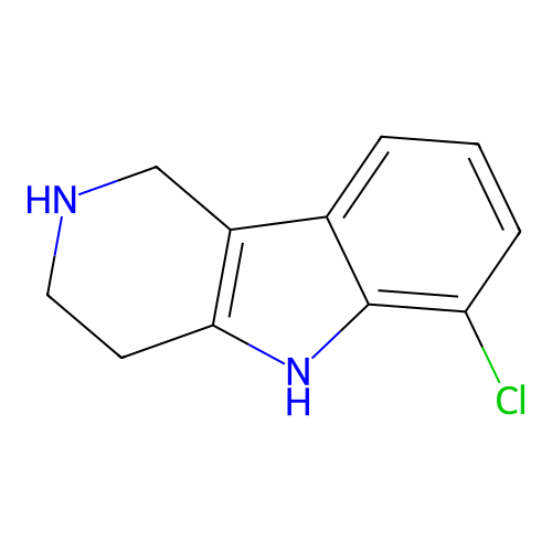 6-Chloro-2,3,4,5-tetrahydro-1H-pyrido[4,3-b]indole structure
