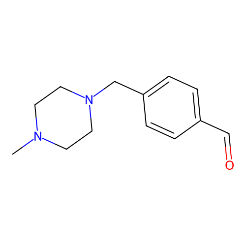 4-[(4-Methylpiperazin-1-yl)methyl]benzaldehyde structure