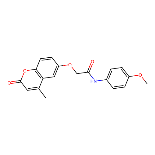 N-(4-methoxyphenyl)-2-[(4-methyl-2-oxo-2H-chromen-6-yl)oxy]acetamide structure