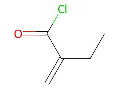 2-Ethylacryloyl chloride structure