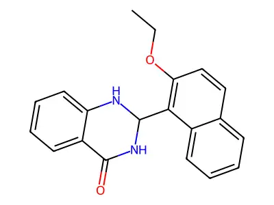 2-(2-Ethoxynaphthalen-1-yl)-1,2-dihydroquinazolin-4-ol structure