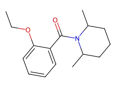 (2,6-Dimethylpiperidin-1-yl)(2-ethoxyphenyl)methanone structure