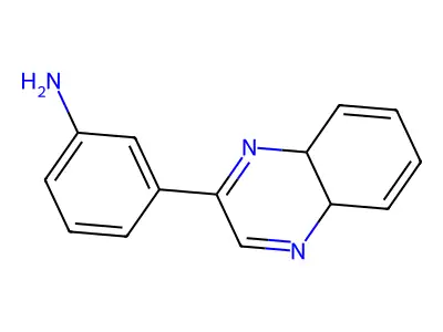 3-(4a,8a-Dihydroquinoxalin-2-yl)aniline structure