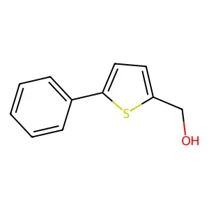 (5-Phenylthiophen-2-yl)methanol structure