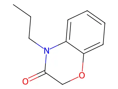 4-propyl-2H-benzo[b][1,4]oxazin-3(4H)-one structure