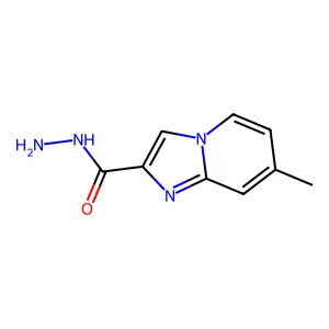 7-Methylimidazo[1,2-a]pyridine-2-carbohydrazide structure