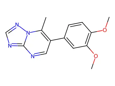 6-(3,4-Dimethoxyphenyl)-7-methyl-[1,2,4]triazolo[1,5-a]pyrimidine structure