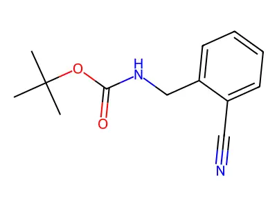 tert-butyl N-((2-methylphenyl)methyl)carbamate structure