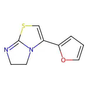 3-(Furan-2-yl)-5,6-dihydroimidazo[2,1-b][1,3]thiazole structure