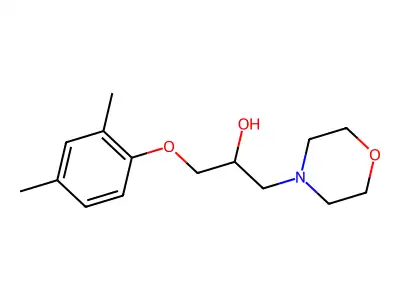 1-(2,4-Dimethylphenoxy)-3-(morpholin-4-yl)propan-2-ol structure