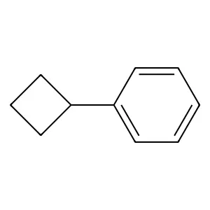 Benzene, cyclobutyl- structure
