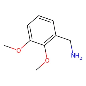 2,3-二甲氧基苄胺 structure