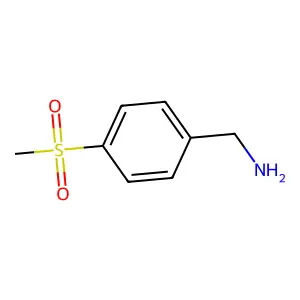 4-甲磺酰基苄胺 structure
