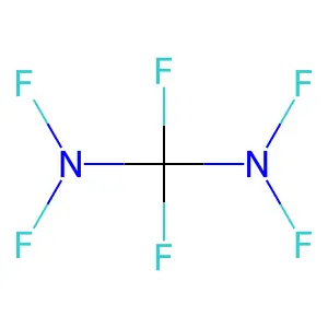 Hexafluoromethanediamine structure