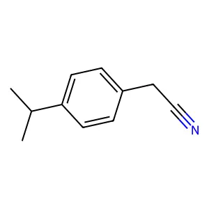 4-Isopropylphenylacetonitrile structure