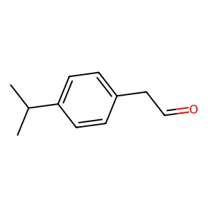 对异丙基苯乙醛 structure