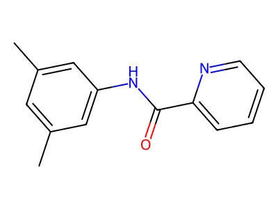 N-(3,5-dimethylphenyl)pyridine-2-carboxamide structure