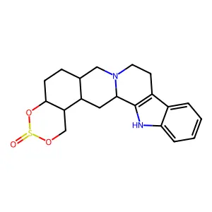 Yohimbyl alcohol cyclic sulfite ester structure