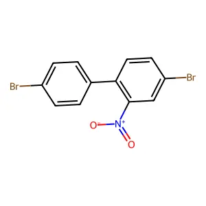 4,4'-Dibromo-2-nitrobiphenyl structure