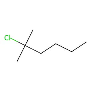 2-Chloro-2-methylhexane structure