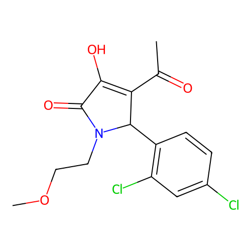 C15H15Cl2NO4 structure