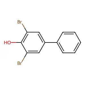 2,6-Dibromo-4-phenylphenol structure
