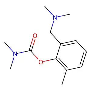 2-[(Dimethylamino)methyl]-6-methylphenyl dimethylcarbamate structure
