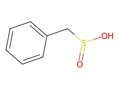 Phenylmethanesulfinic acid structure